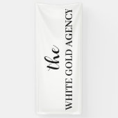 Firmenname Markenbanner 2,5x6ft Banner (Vertikal)