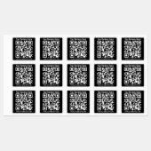 Firmenname oder andere Informationen & individuali Etiketten (Blatt)