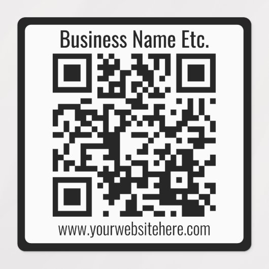 Firmenname oder andere Informationen & individuali Etiketten (Design 2)