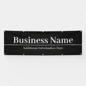 Firmenname oder anderer bearbeiteter Text Banner (Horizontal)