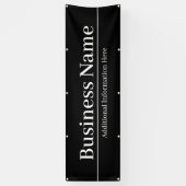 Firmenname oder anderer bearbeiteter Text Banner (Vertikal)