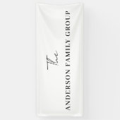 Firmenname Professionell Gebrandet Banner (Vertikal)