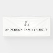 Firmenname Professionell Gebrandet Banner (Horizontal)