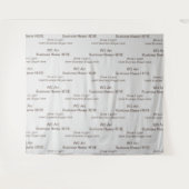 Firmenname, Slogan-Branding-Events, Messe Wandteppich (Vorderseite (Horizontal))