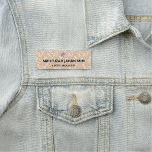 Firmenname-Tags und benutzerdefinierte eingraviert Namensschild