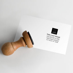 Firmenname UAWG-Adresse des Unternehmens einzigart Gummistempel