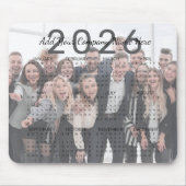 Firmenname und Foto 2026 Kalender Mousepad (Vorne)