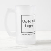 Firmenname und Logo auf 16 oz Tasse (Links)