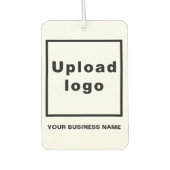 Firmenname und Logo auf Air Freshener Autolufterfrischer (Vorderseite)