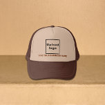 Firmenname und Logo Brown und Tan Trucker Hat Truckerkappe<br><div class="desc">LKW-Hut, dass Sie anpassen können, um Ihren Firmennamen. Sie können es als Geschenk oder Geschenk an Ihre Kunden geben. Sie können es auch in Ihre Marketing-Materialien, um Ihr Unternehmen zu werben oder in Ihre Werbeprodukte, um Ihren Markennamen zu fördern. Trucker Hut mit Ihrem Firmennamen und Logo, um Markenbewusstsein zu schaffen....</div>