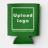 Firmenname und Logo "Green Can Cooler" Dosenkühler (Vorderseite)