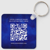 Firmenname und Logo Schlüsselanhänger (Rückseite)