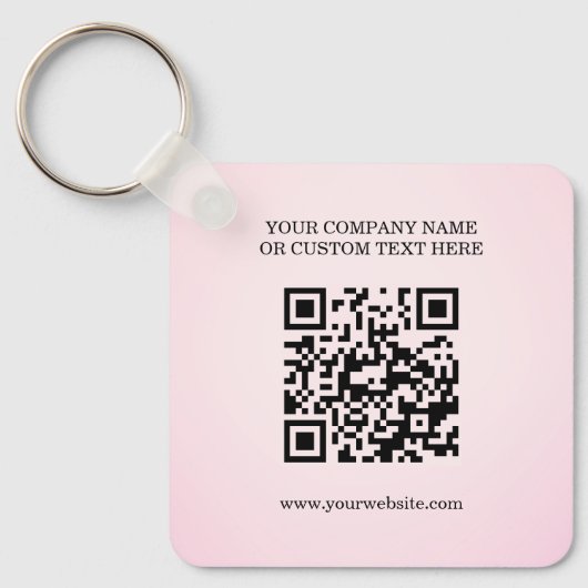 Firmenname und Logo Schlüsselanhänger (Vorderseite)