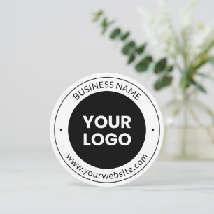 Firmenname & Website oder Slogan, vielen Dank etc. Einladung