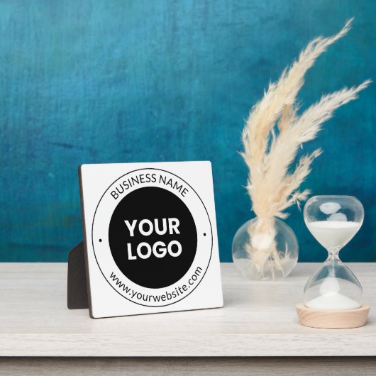 Firmenname & Website oder Slogan, vielen Dank etc. Fotoplatte (InSitu)