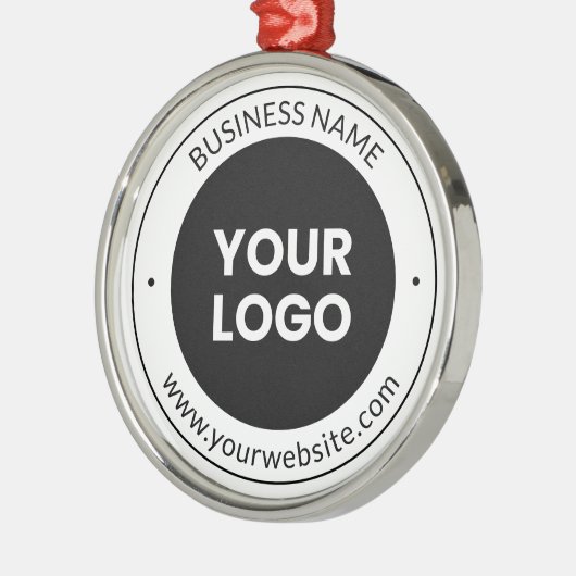 Firmenname & Website oder Slogan, vielen Dank etc. Ornament Aus Metall (Links)