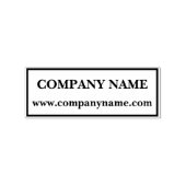 Firmenname Website Stempel (Stempel)
