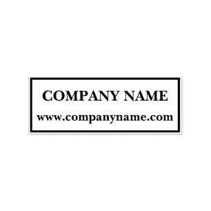 Firmenname Website Stempel