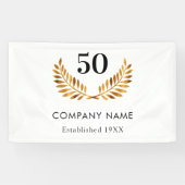 Firmenname: Weißgold Banner (Horizontal)