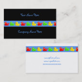 Firmennamen Duck Banner, Your Name Here, Company Visitenkarte (Vorne/Hinten)