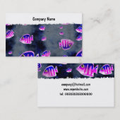 Firmennamen Grunge Fish, Company Visitenkarte (Vorne/Hinten)