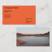 Firmennamen, vollständiger Name, Visitenkarte (Vorne/Hinten)