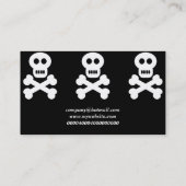Firmennamen White Skulls, Company Visitenkarte (Rückseite)