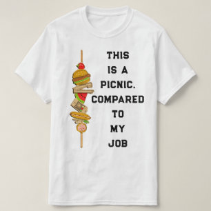 Firmenpicknick Bürofeier T-Shirt