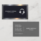 Firmensitz Visitenkarte (Vorne/Hinten)