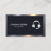 Firmensitz Visitenkarte (Vorderseite)