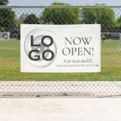 Firmenspezifische Logos jetzt offen Banner (Insitu)