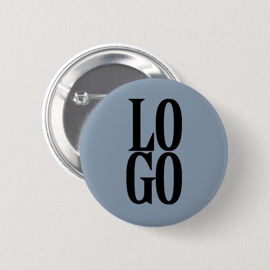 Firmenspezifische Logos oder Firmenlogo auf Dusty Button (Vorne & Hinten)