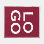 Firmenspezifische Logos oder Firmenlogo für Burgun Fleecedecke (Vorderseite (Horizontal))