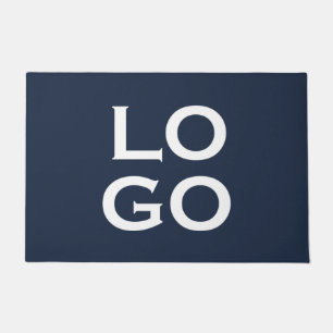 Firmenspezifische Logos oder Firmenlogo für Navy B Fußmatte