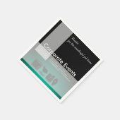 Firmenveranstaltungen - Kundenspezifische Unterneh Serviette (Ecke)