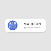 Firmenvertreter Namensschild (Vorderseite)