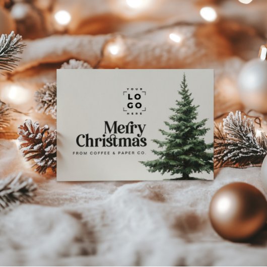 Firmenweihnachtsfest Ihr Logo QR Code Vielen Dank