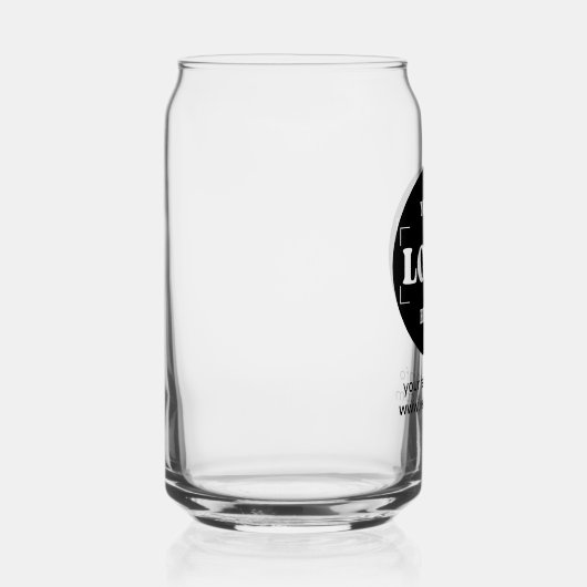 Firmenwerbung für Unternehmen Moderne, einfach Dosenglas (Rechts)