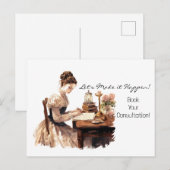 Firmenwerbung Postkarte (Vorne/Hinten)