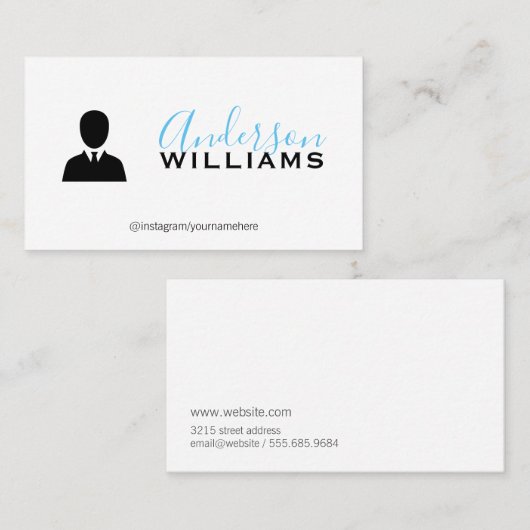 Firmenzeichen Visitenkarte (Vorne/Hinten)