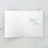 Firmpatenschaft Regenbogen Gratulation Karte (Innenseite)