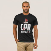 First Aid Ambulance Certified CPR Instructor T-Shirt (Vorne ganz)