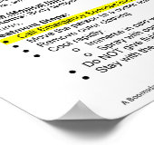 First Aid For Heat Stress Illnessess Poster (Ecke)