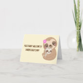 First Baby Parent Bootcamp Spaß für Neueltern Karte (Vorderseite)