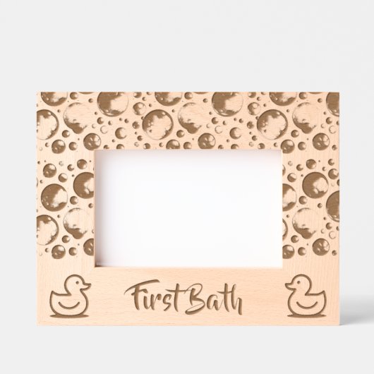 First Bath Geätzte Rahmen (Vorderseite)