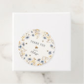 First Bee Day - Floral 1st Birthday Thank You Geschenkanhänger (Beispiel)