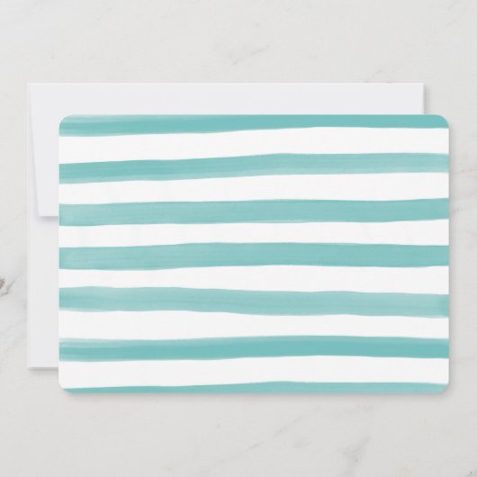 First Birthday Balloon Graphic Colorful Boy Einladung (Rückseite)