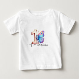 First Birthday Celebration Tee for Toddlers