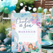 First Birthday Mermaid Postkarte