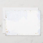 First birthday party a Princess Castle Photo Einladung (Rückseite)